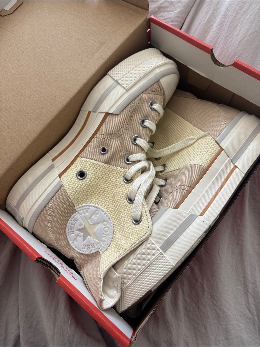 Converse Chuck Taylor All Star High Top Sneakers - Beige Cream